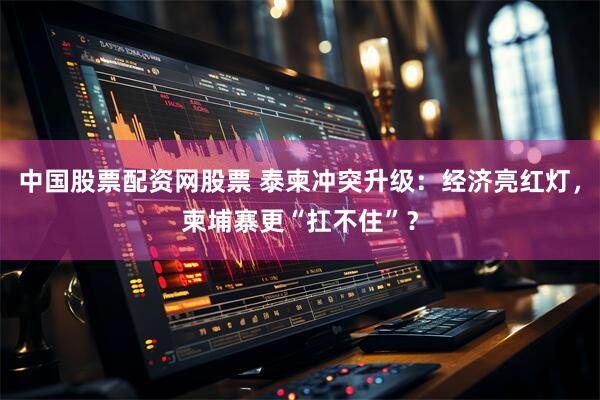 中国股票配资网股票 泰柬冲突升级：经济亮红灯，柬埔寨更“扛不住”？