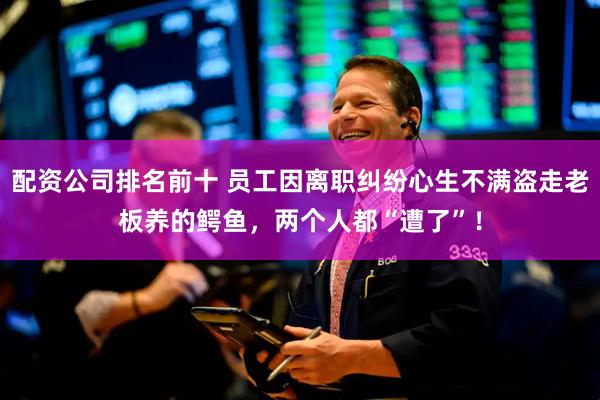 配资公司排名前十 员工因离职纠纷心生不满盗走老板养的鳄鱼，两个人都“遭了”！